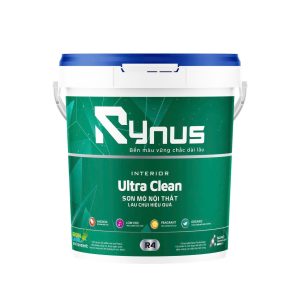 Sơn Mờ Nội Thất Lau Chùi Hiệu Quả Rynus Ultra Clean